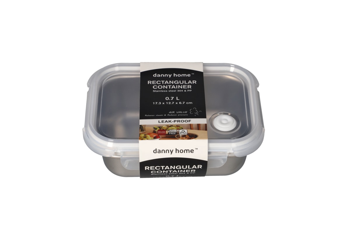 Stainless Steel Lunch Box 700ml  - default