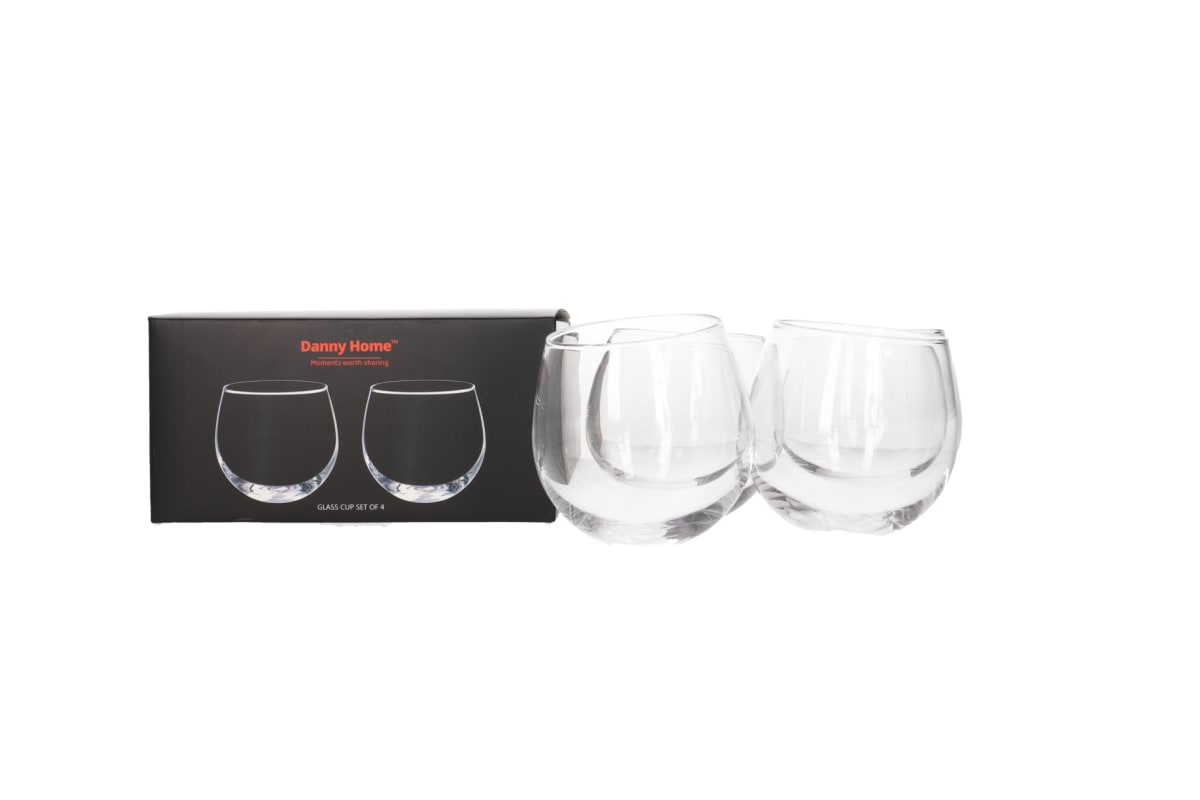 Round Rocking Whisky glass set 380ml - default