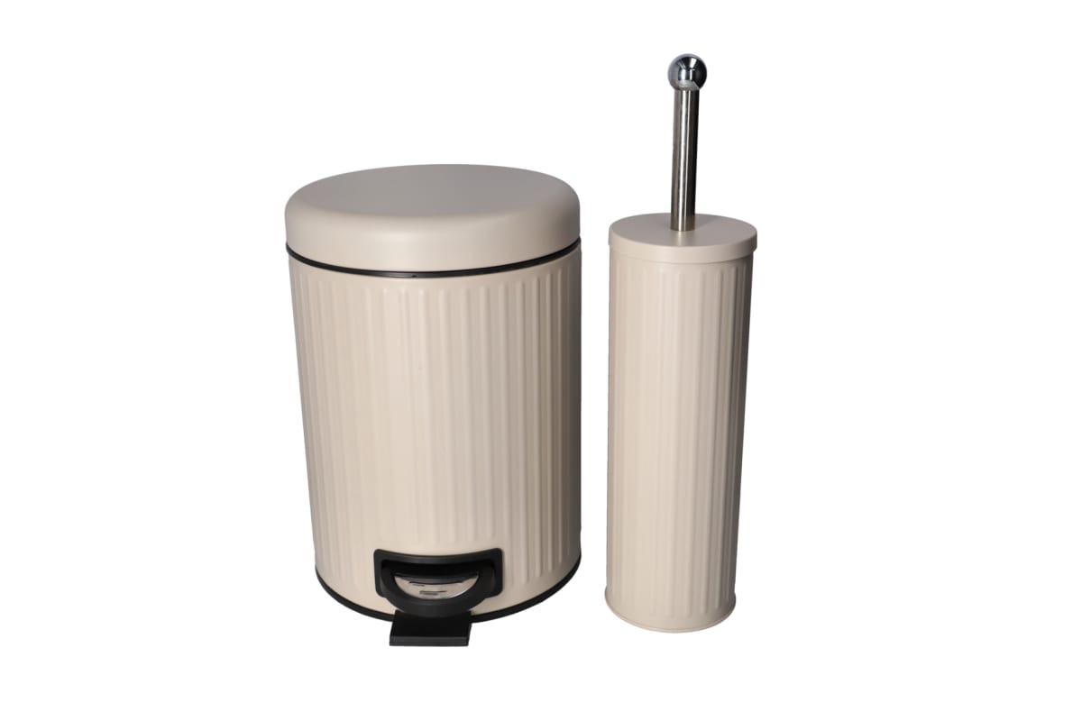 Pedal Trash Can Set 2pcs 5L    - default