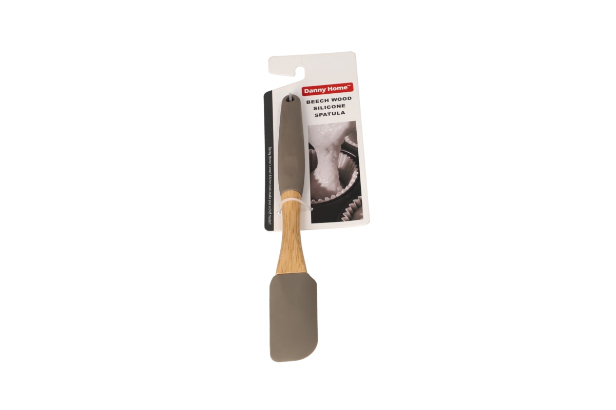 Beech Wood Silicone Spatula 25.4cm - default