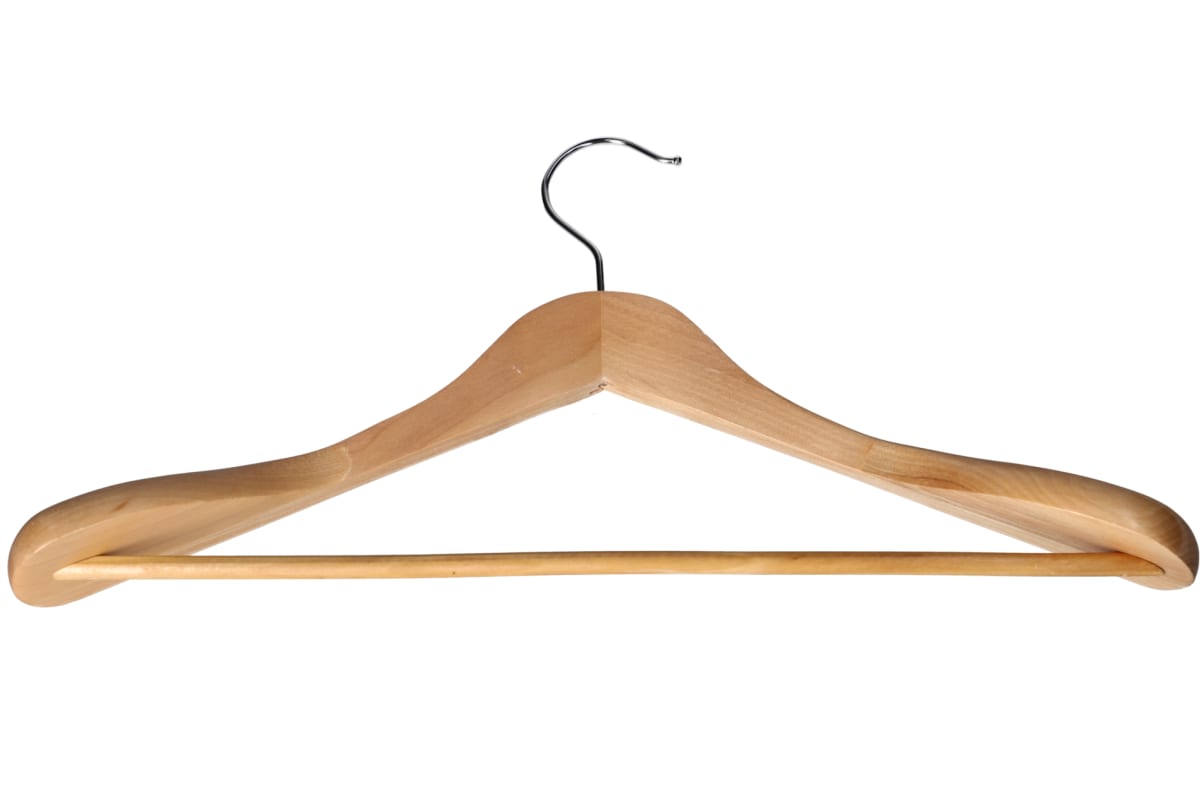 Wooden Clothing Hanger 44.5cm - default