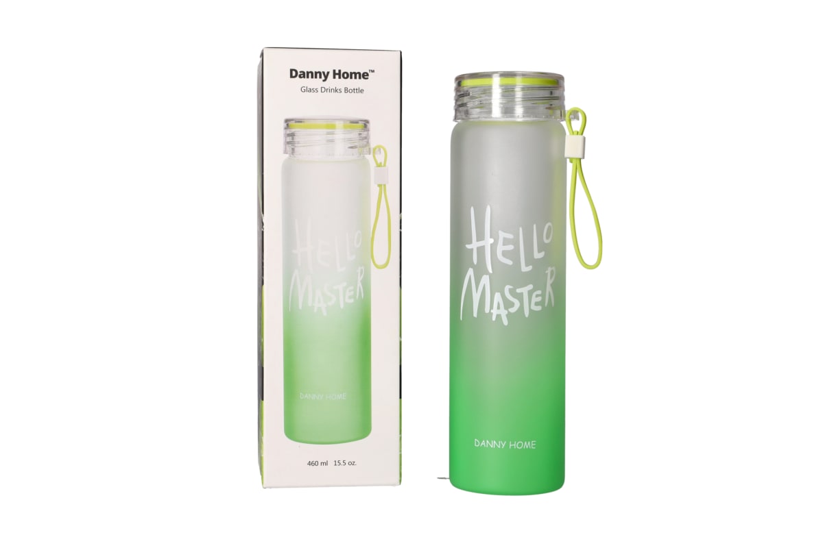 Glass Drinking Bottle 460ml  - default