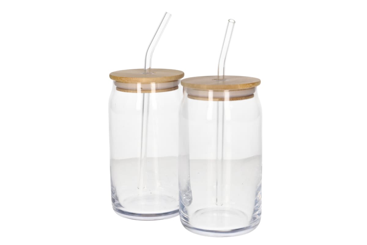 Cola Drinking Glass Cup 2pcs 500ml  - default