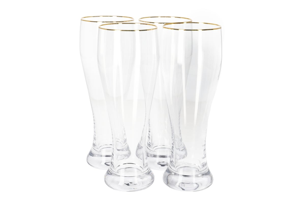  Beer Glasses 4Pcs 600ml - default