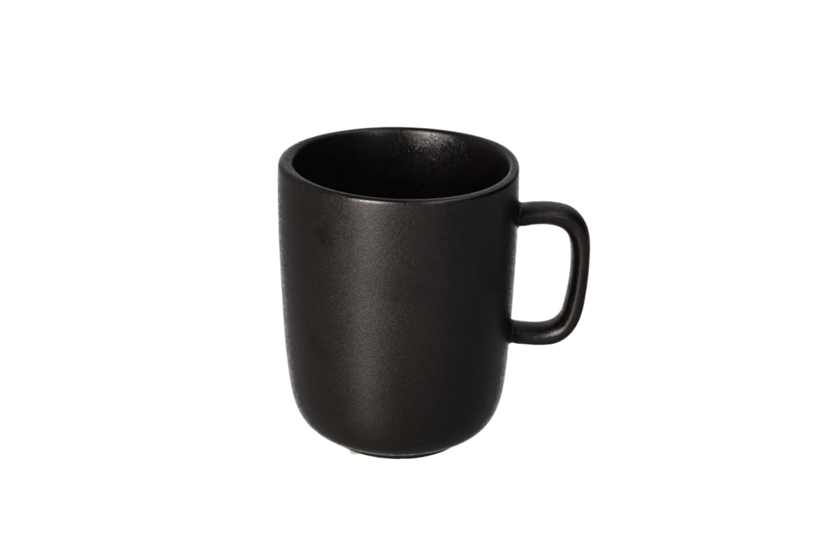 Black Stoneware Mug 11cm - default