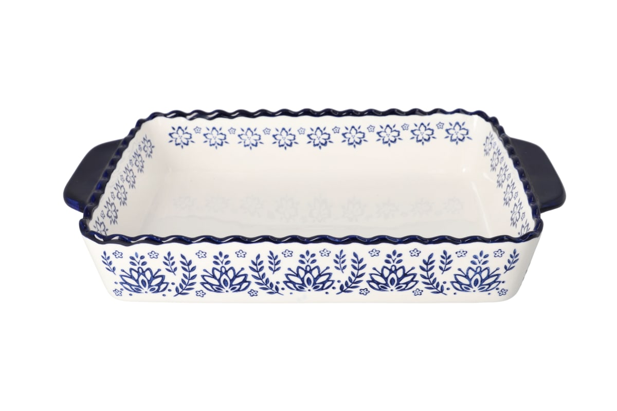  Rectangular Porcelain Baking Dish 35.8cm - default