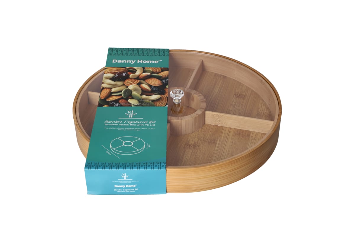 Snack Box with Plastic Lid 29.8cm - default
