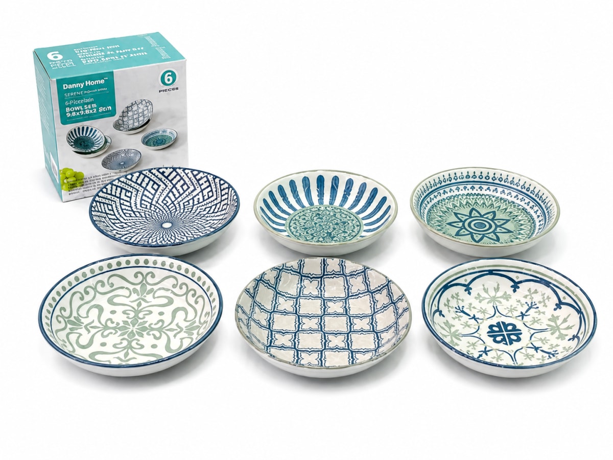Bohemian Sauce Dish Set 6pcs 9.8cm - default