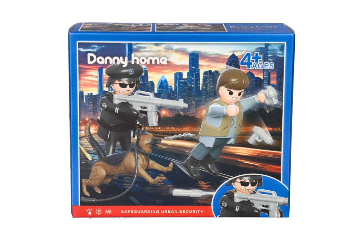 Police Series Lego- like Toys  - default