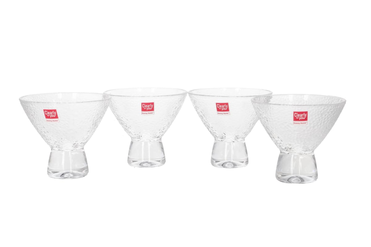 Glass Dessert Bowl Set 4pcs 180ml - default