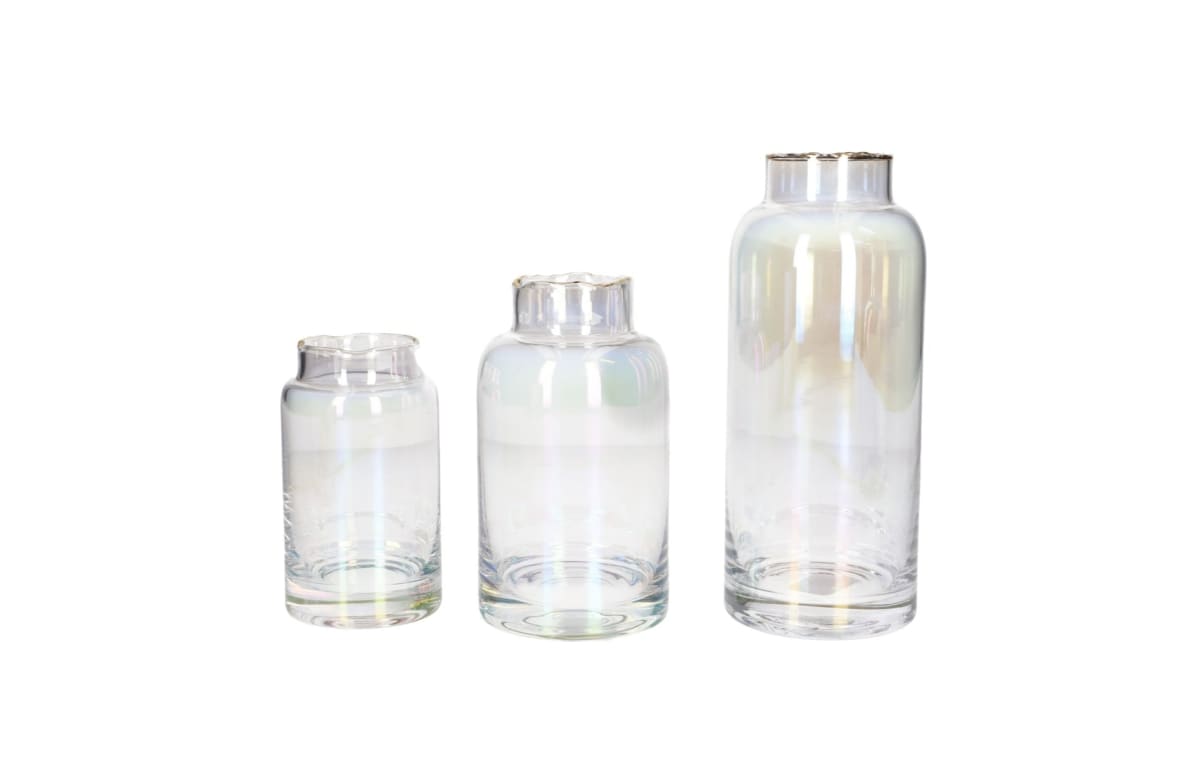 Glass Plant Vase 11.5cm  - default