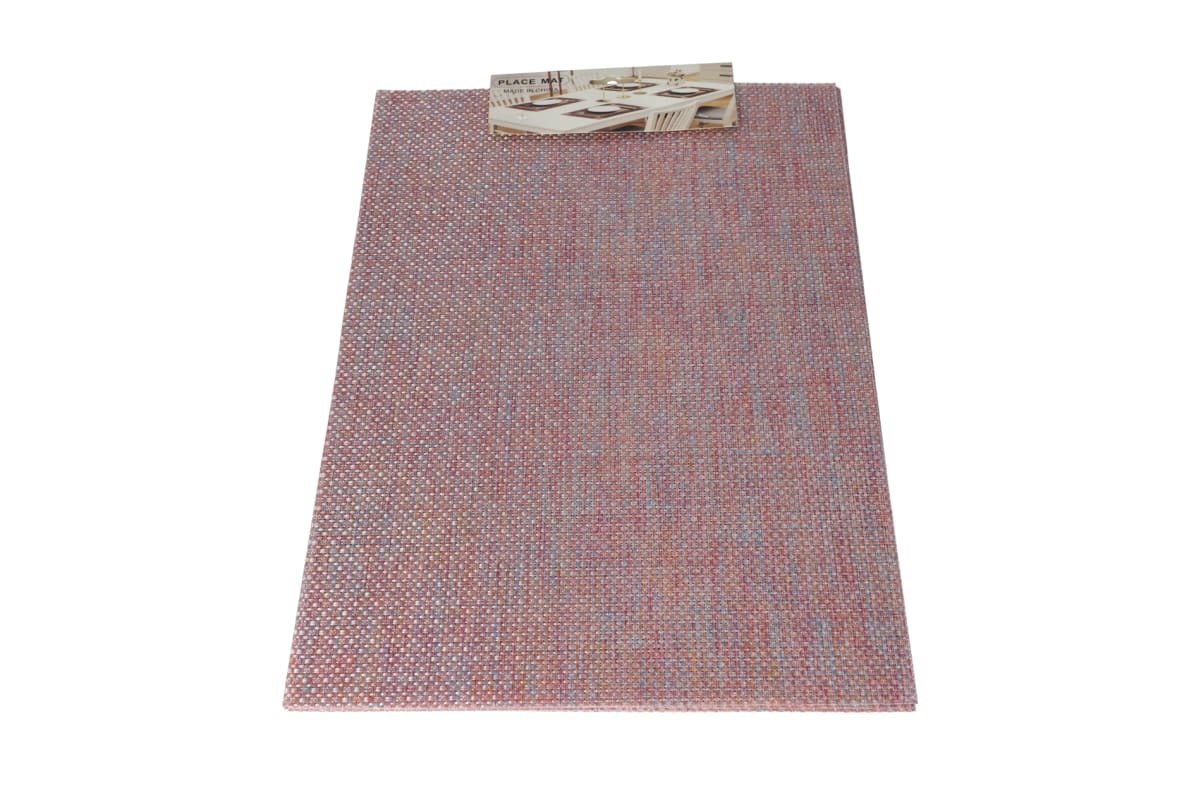 Rectangular Plastic Placemat 4pcs 45cm - default