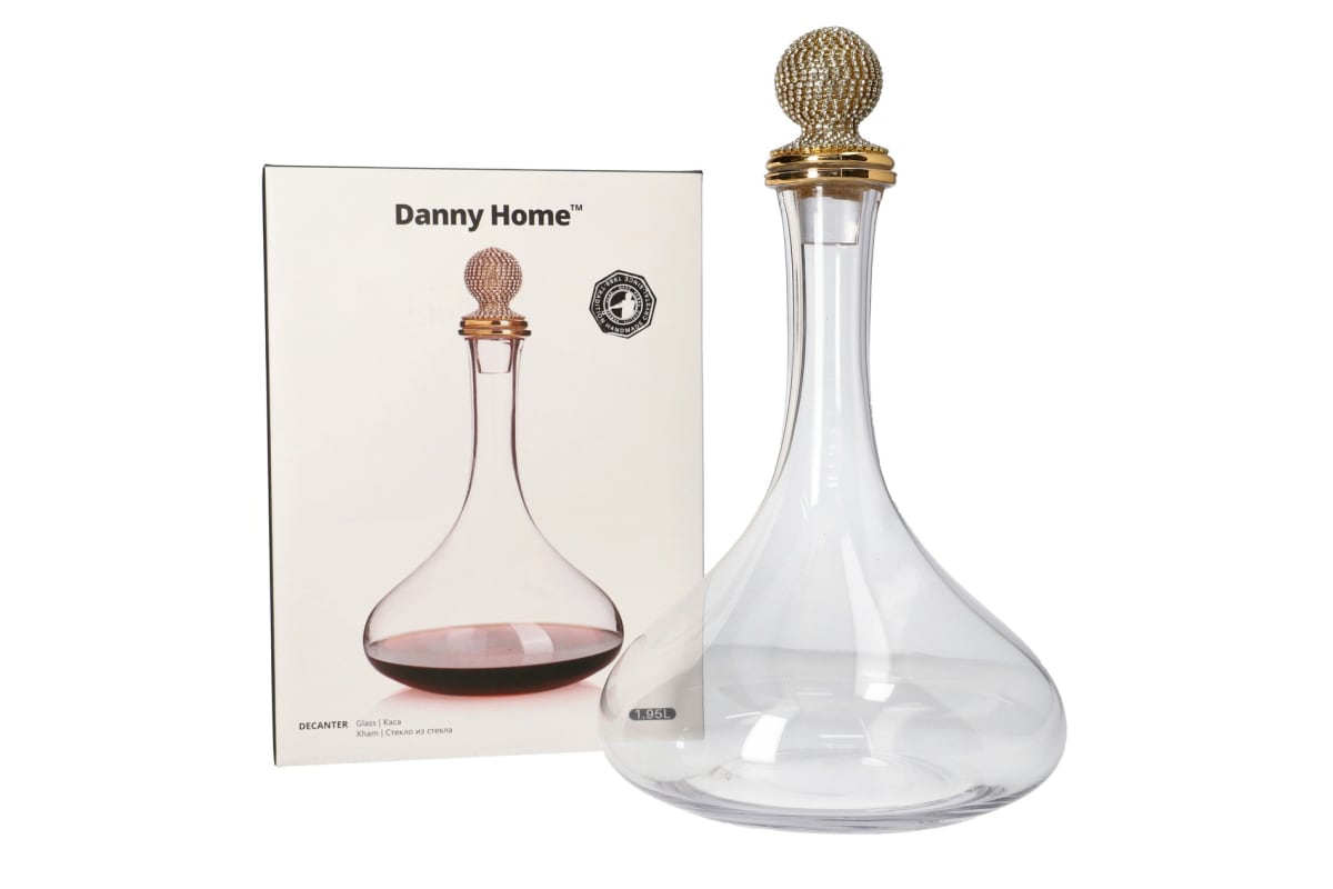 Glass Wine Decanter 1.95L - default