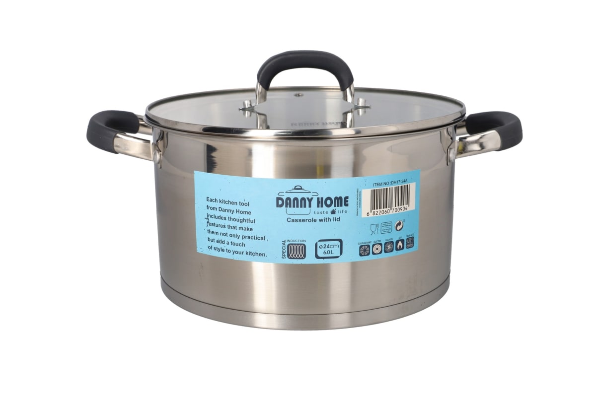 Casserole Pot with Lid 34.5cm - default