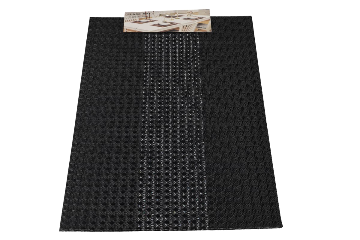 Rectangular Plastic Placemat 4pcs 45cm - default