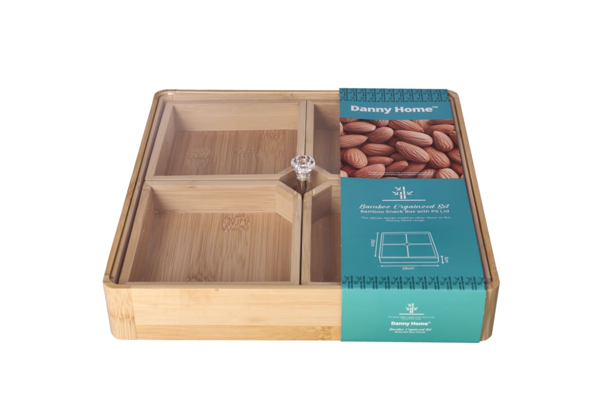 Snack Box with Plastic Lid 27.9cm - default