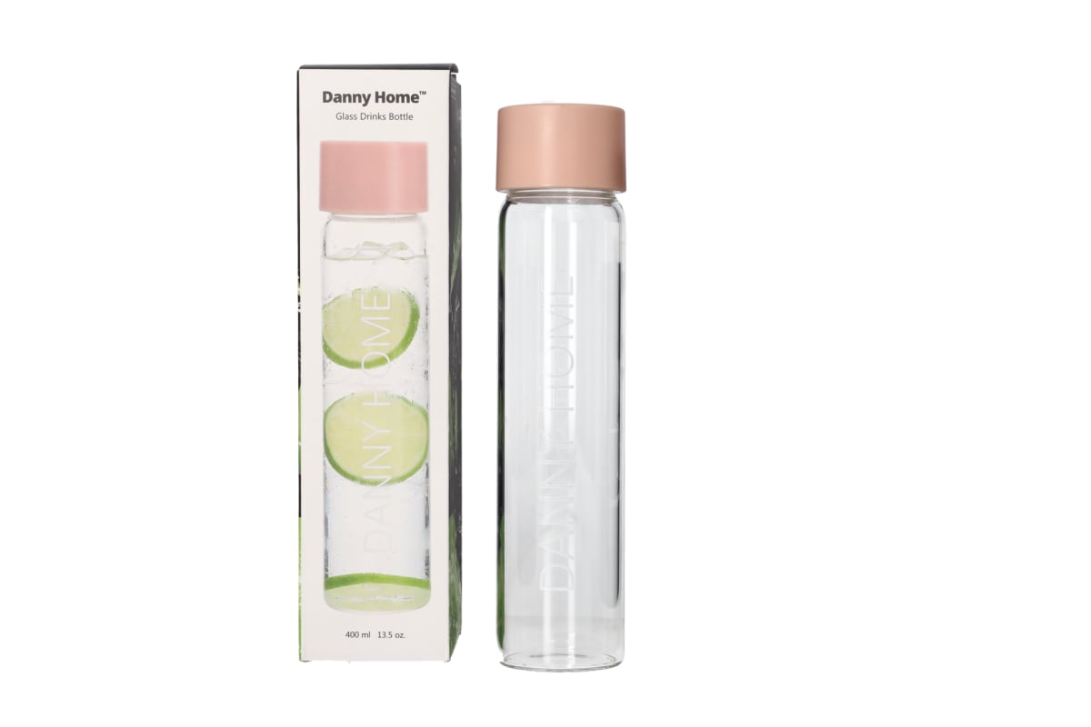 Glass Drinking Bottle 400ml - default