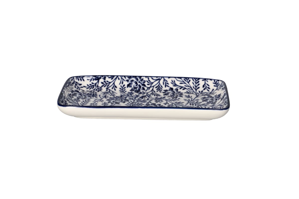 Floral Design Serving Platter 17.8cm - default