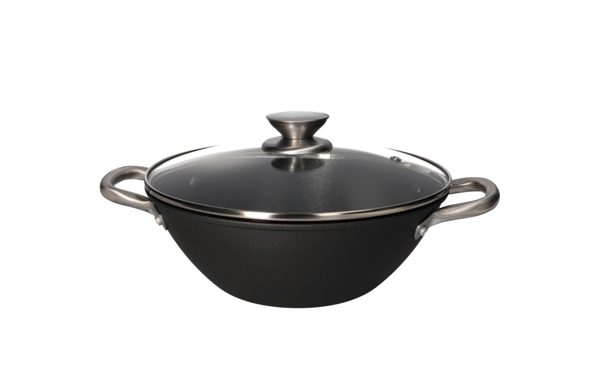 Cast-Iron Non-Stick Wok 35.5cm - default