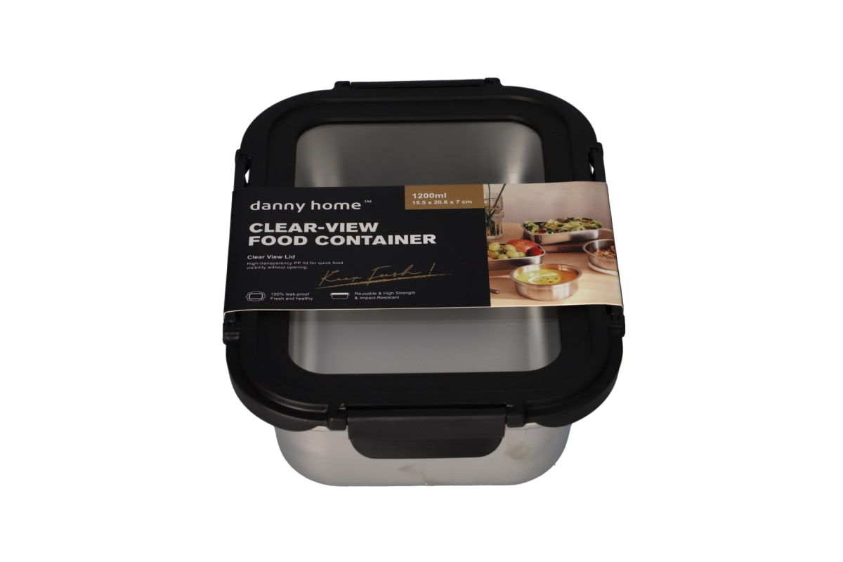 Stainless Steel Lunch Box 1200ml - default