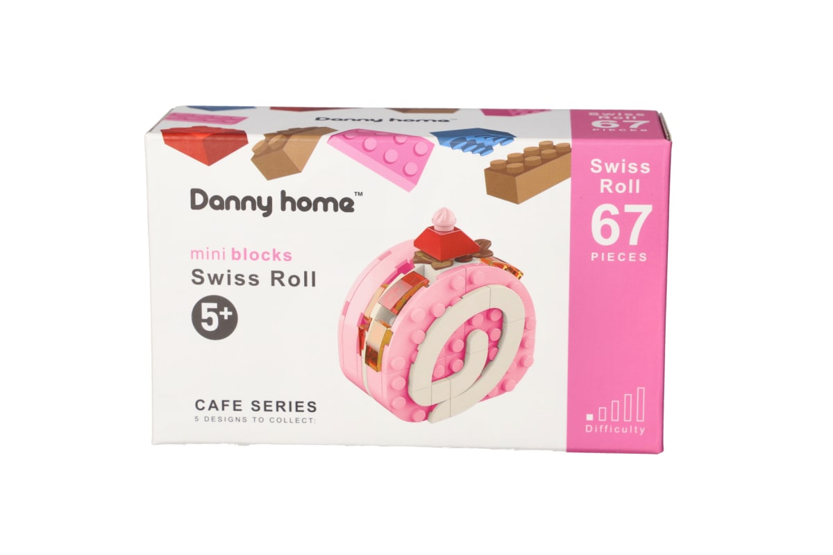 Mini Swiss Roll Building Block Set Toy 67pcs | Danny Home