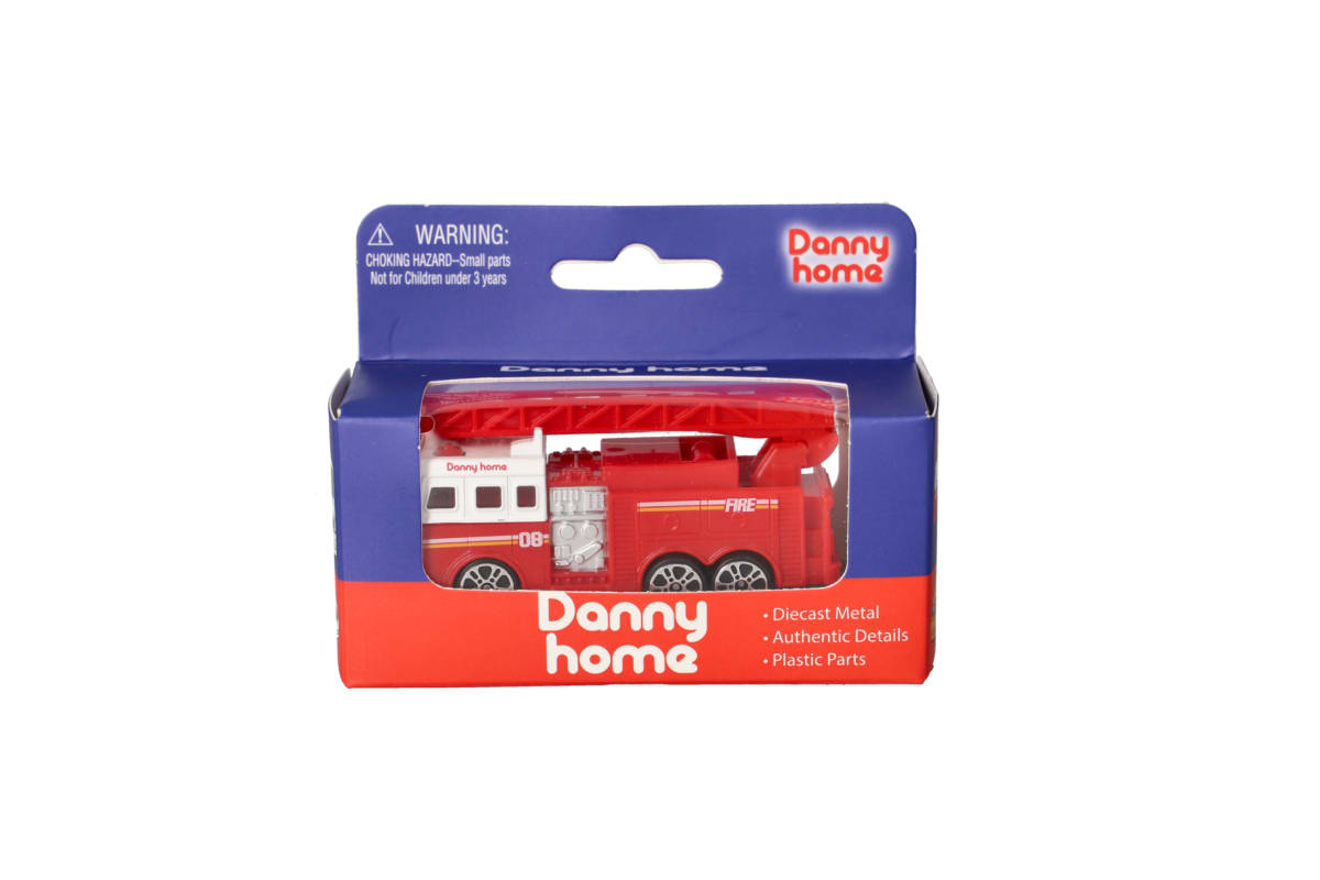  Firefighter Truck Toy 7.7cm - default