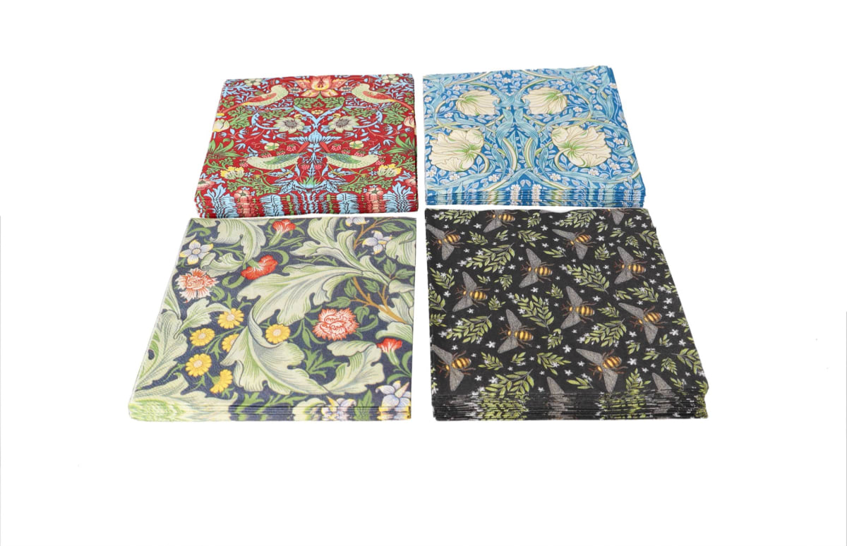 Printed Paper Napkins 40pcs - default