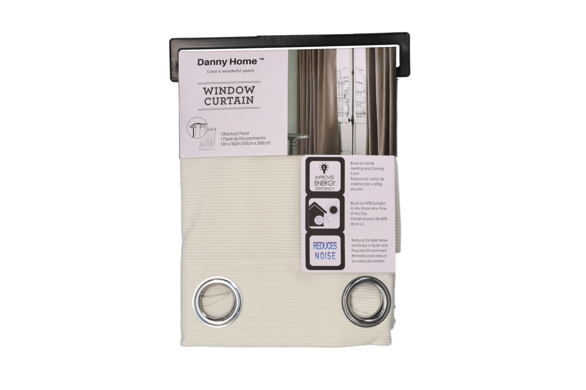 Blackout Window Curtain 130cm - default