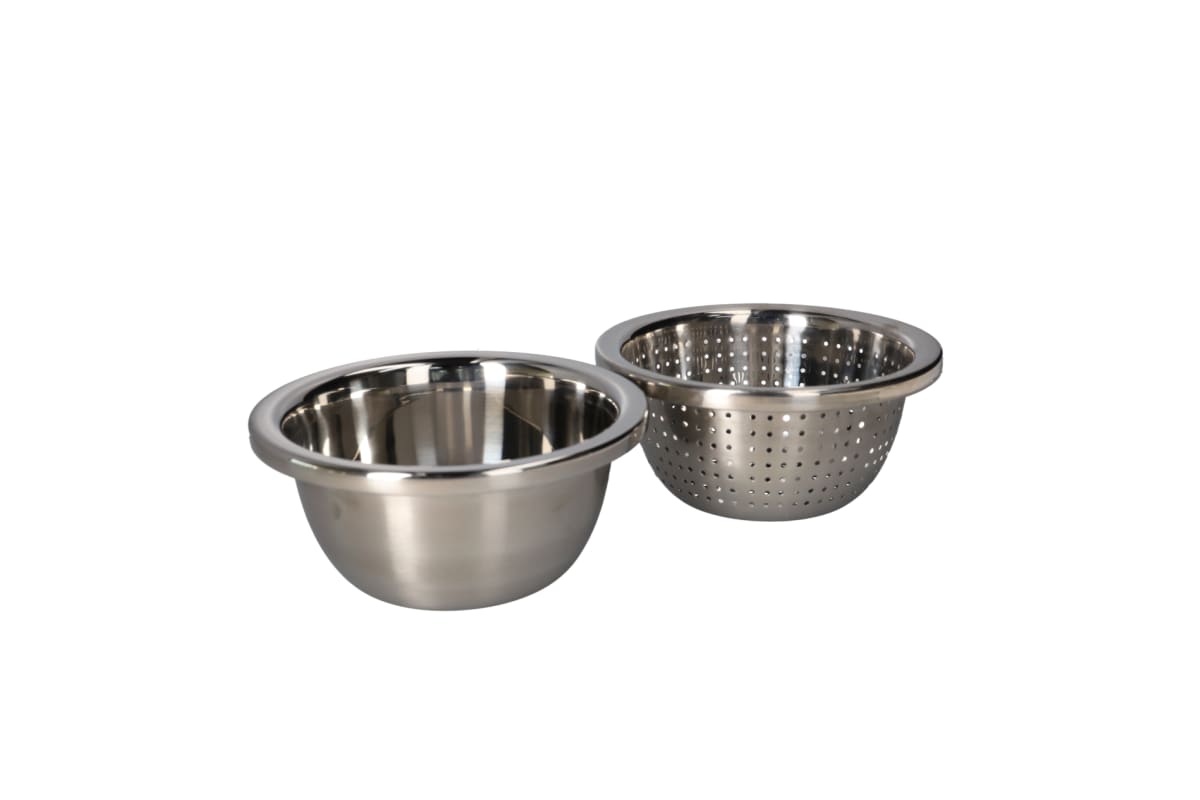 Drain Colander &amp; Basin Set 2pcs 18cm - default