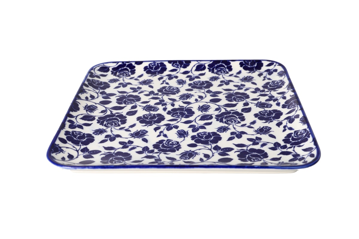 Floral Design Dinner Plate 10" - default