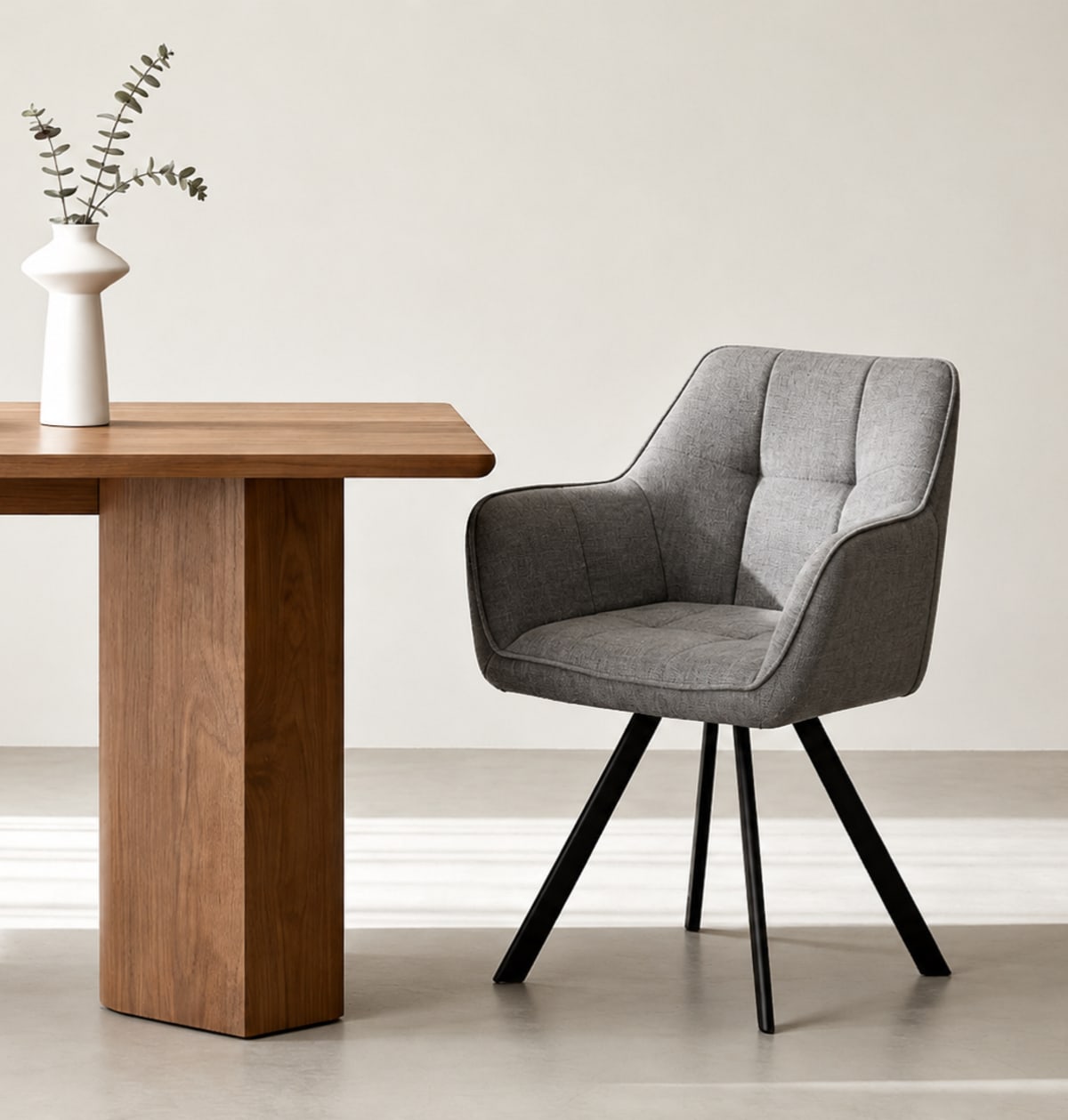 Arm Rest Dining Chair 54cm - default