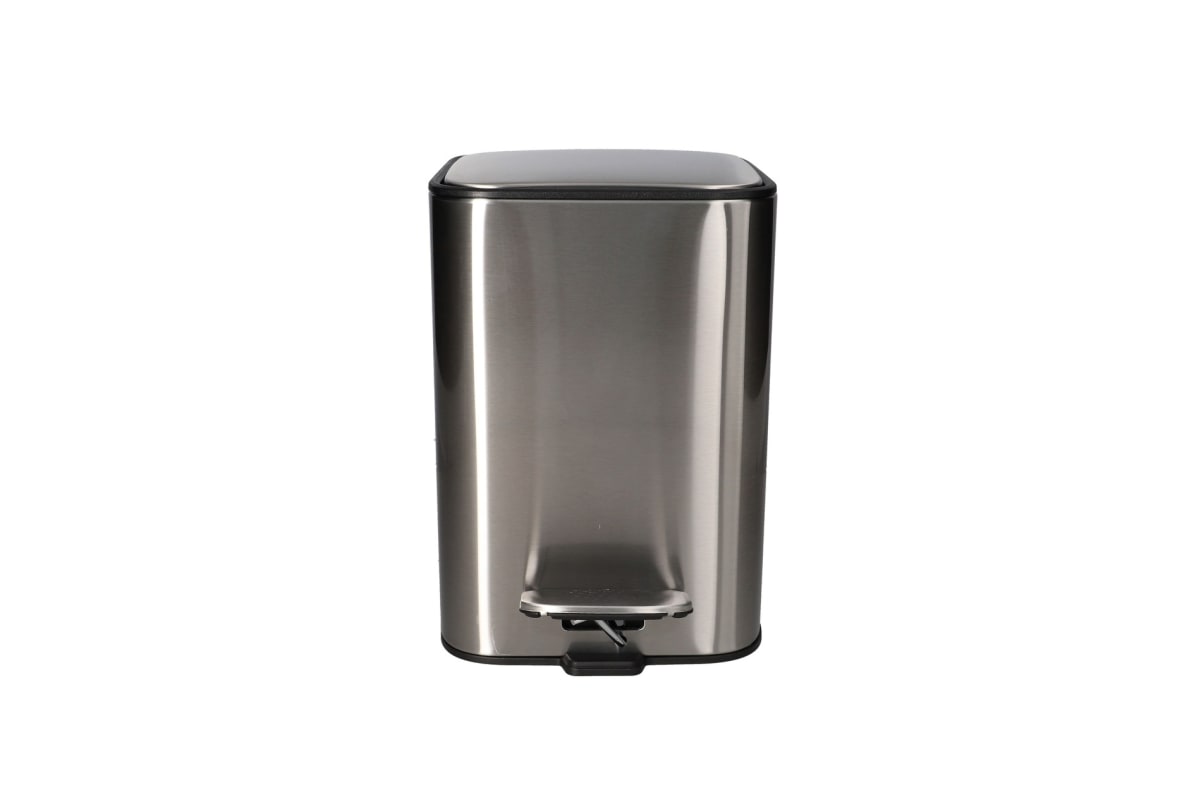 Stainless Steel Pedal Trash Can 3L - default