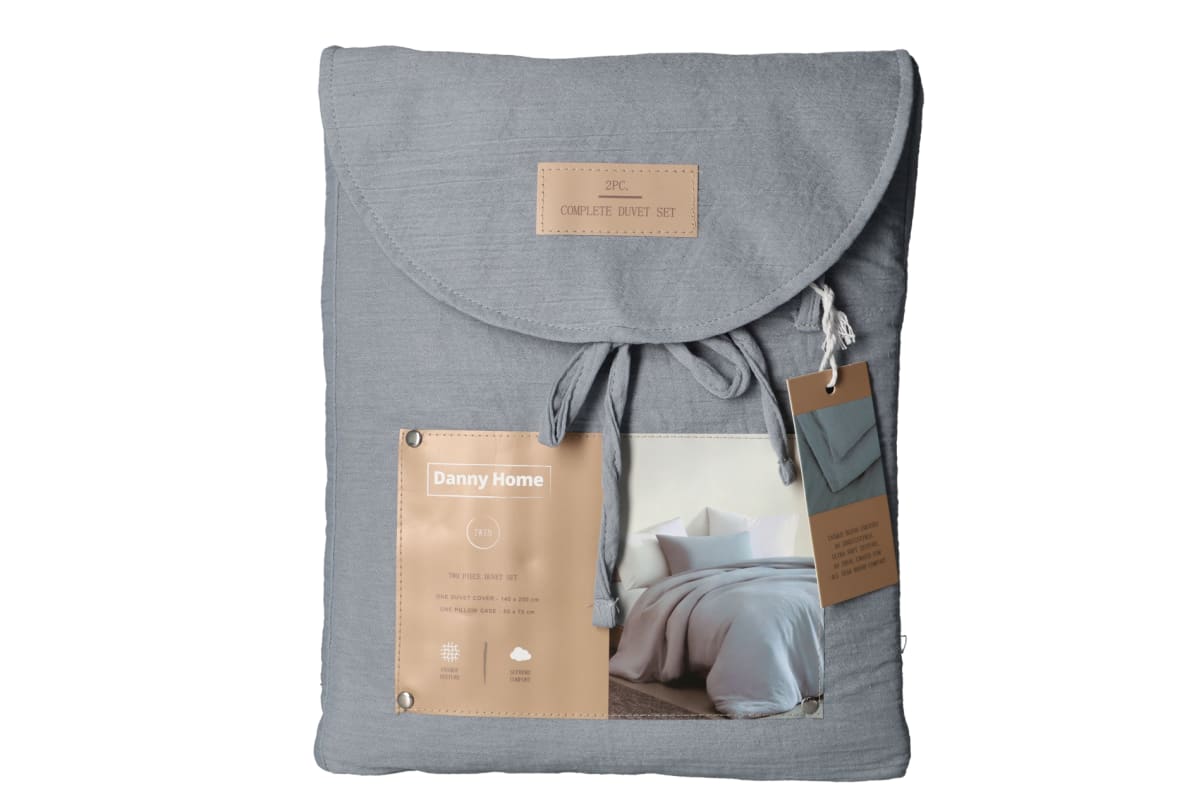 Polyester Twin Bed Duvet Cover 2pcs 200cm  - default