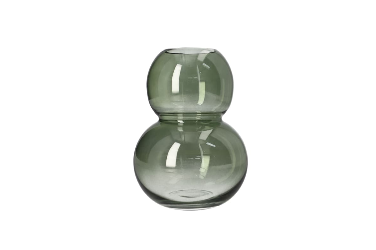 Glass Plant Vase 18cm  - default