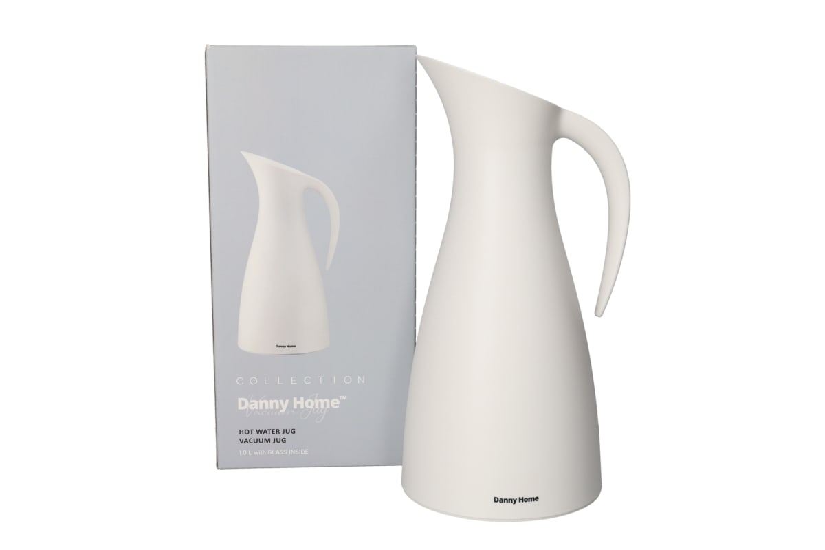Double Wall Glass Vacuum Jug 1.0L - default