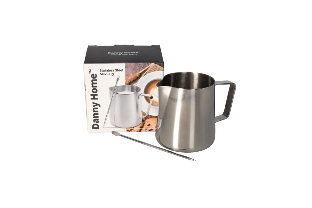  Milk Cup &amp; Spoon 2pcs 350ml - default