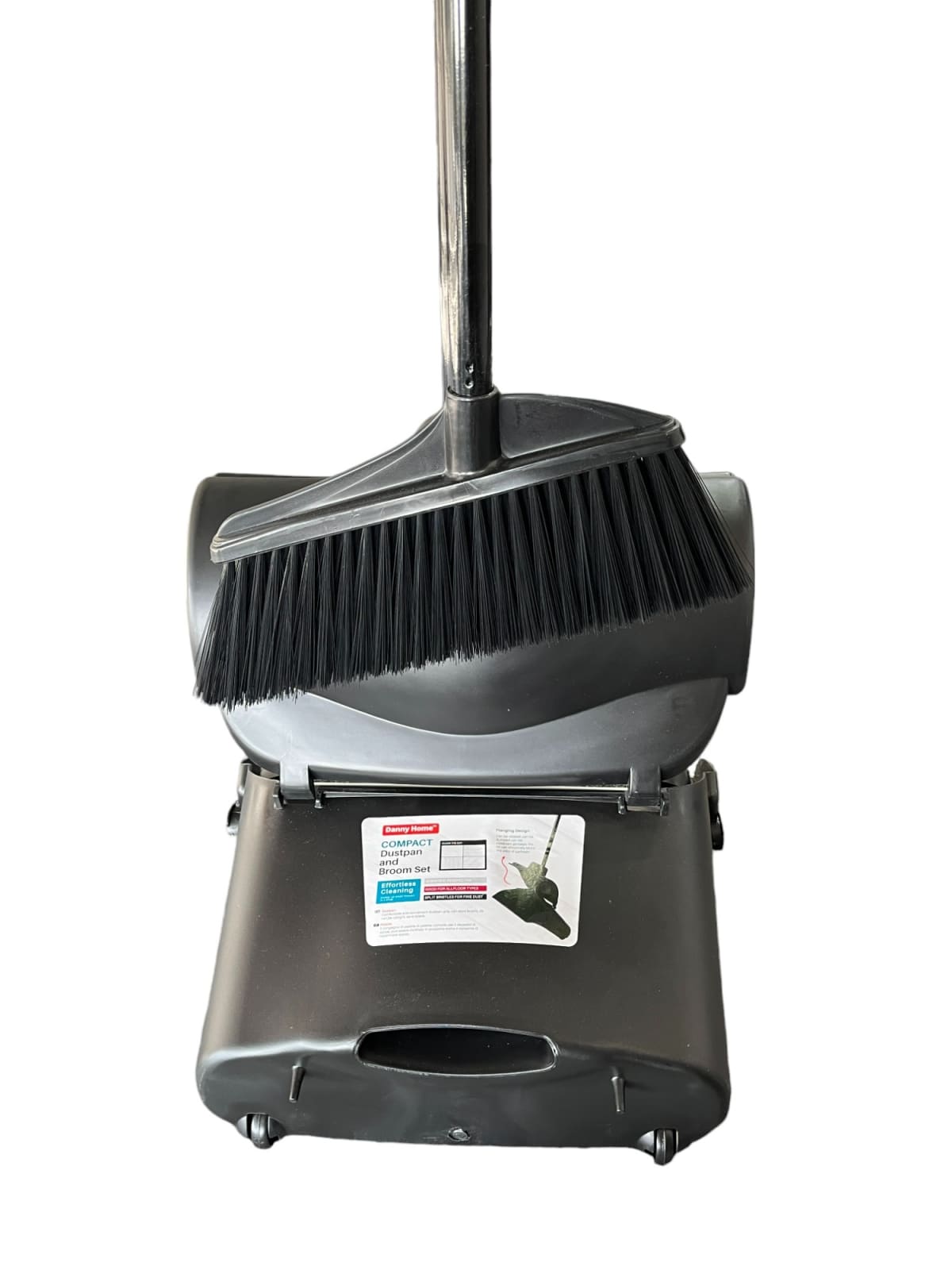 Compact Dustpan &amp; Broom Set 2pcs - default
