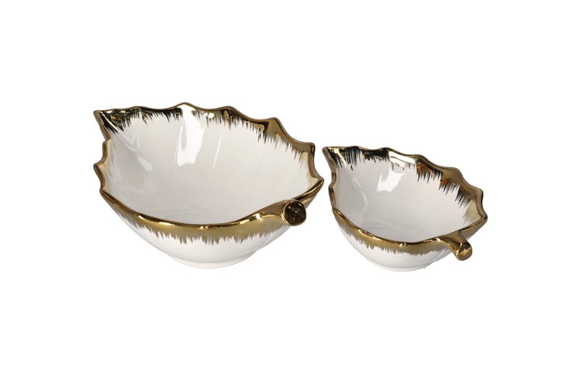Medium Leaf Shaped Bowl 17.2cm - default