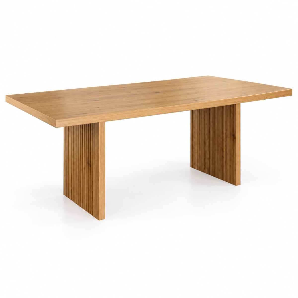 Oak Wooden Dining Table 180cm - default