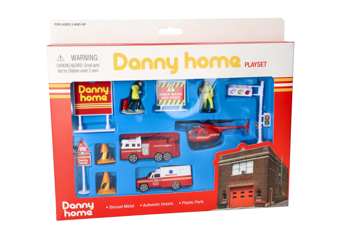 Mini Police Rescue Set 11pcs - default