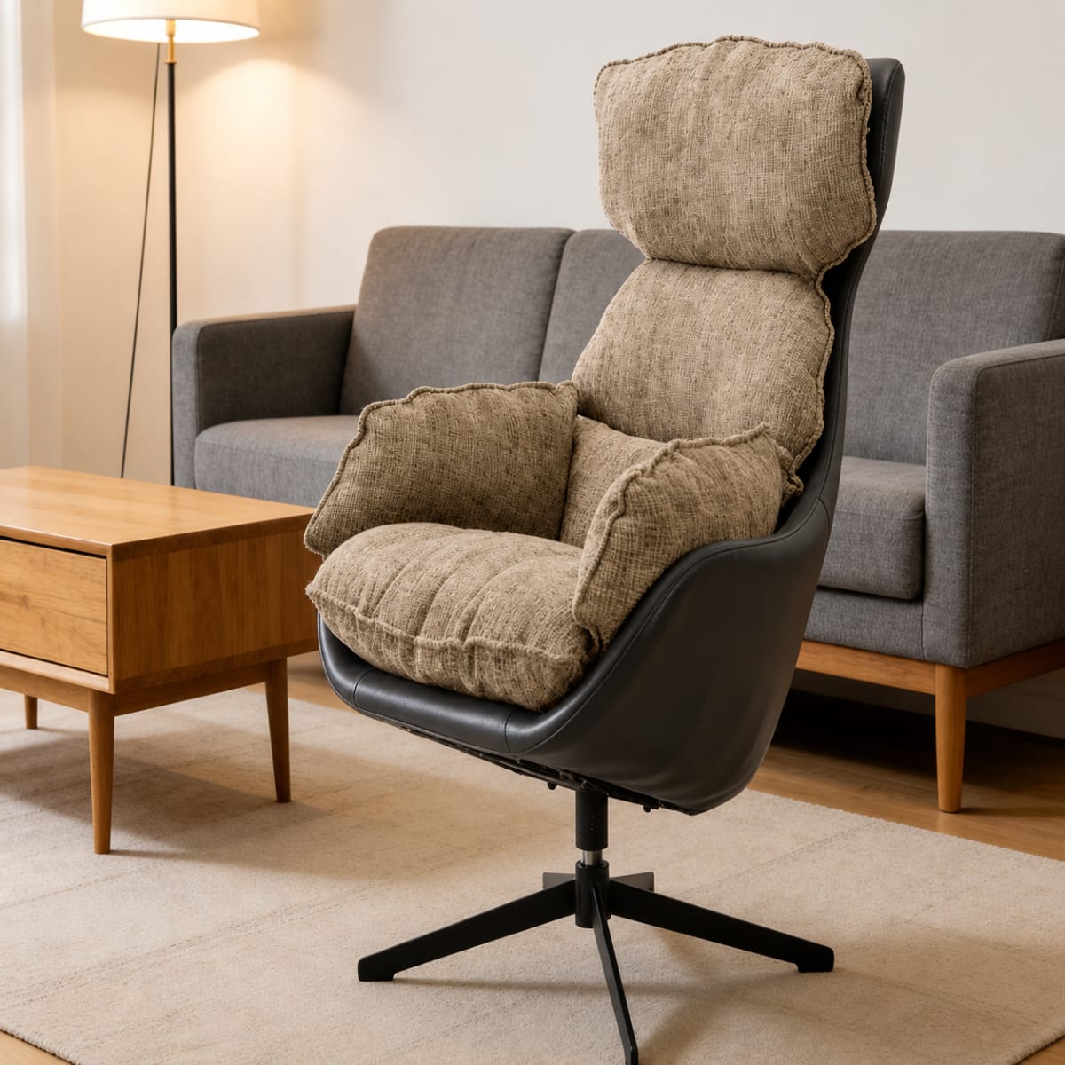 Swivel 360° Lounge Chair 83cm - default