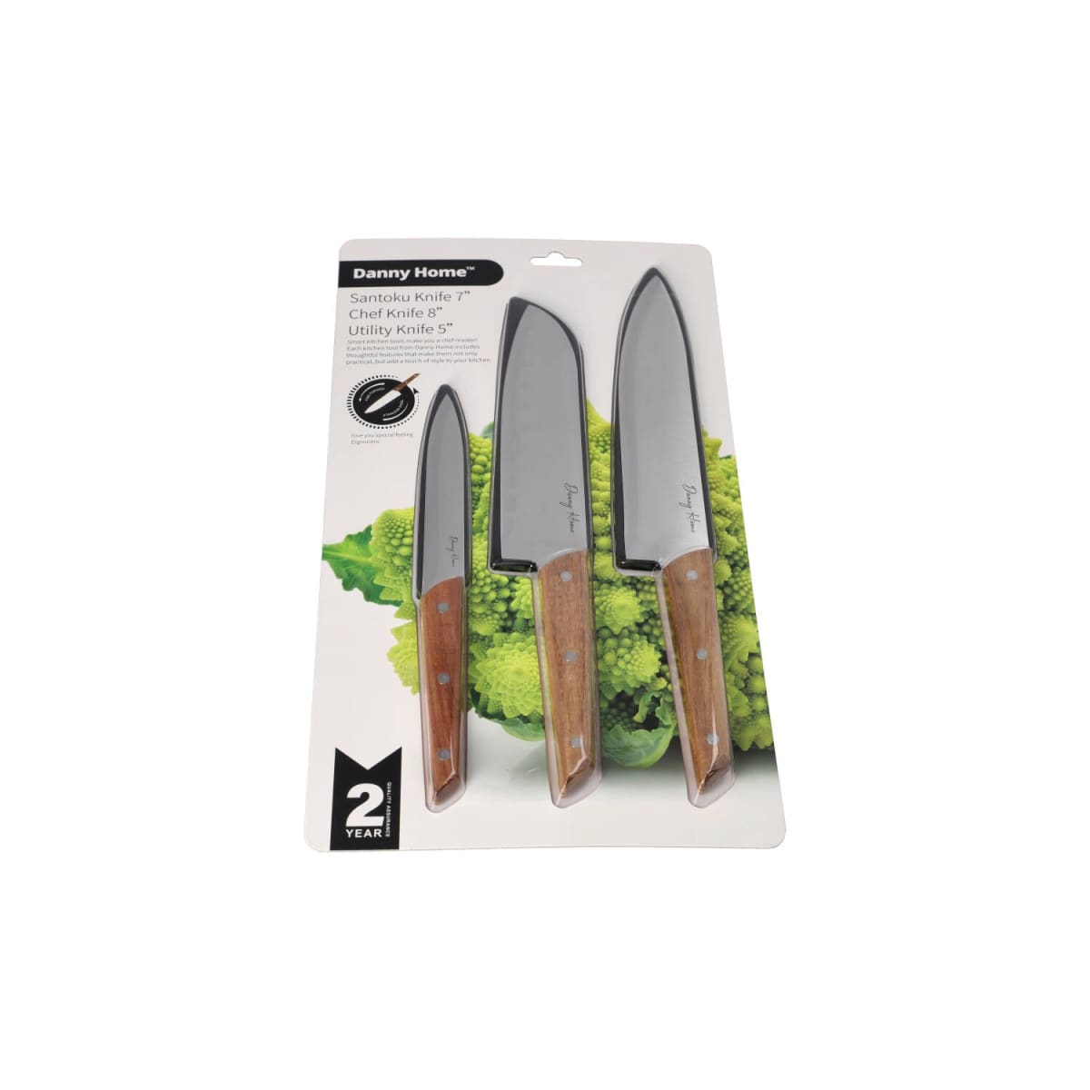 Kitchen Knife Set 3pcs | Danny Home