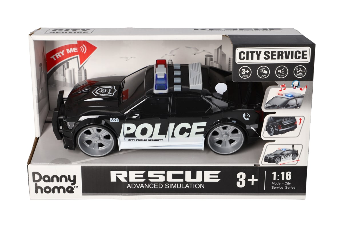 Simulation Police Car Toy  23.5cm - default