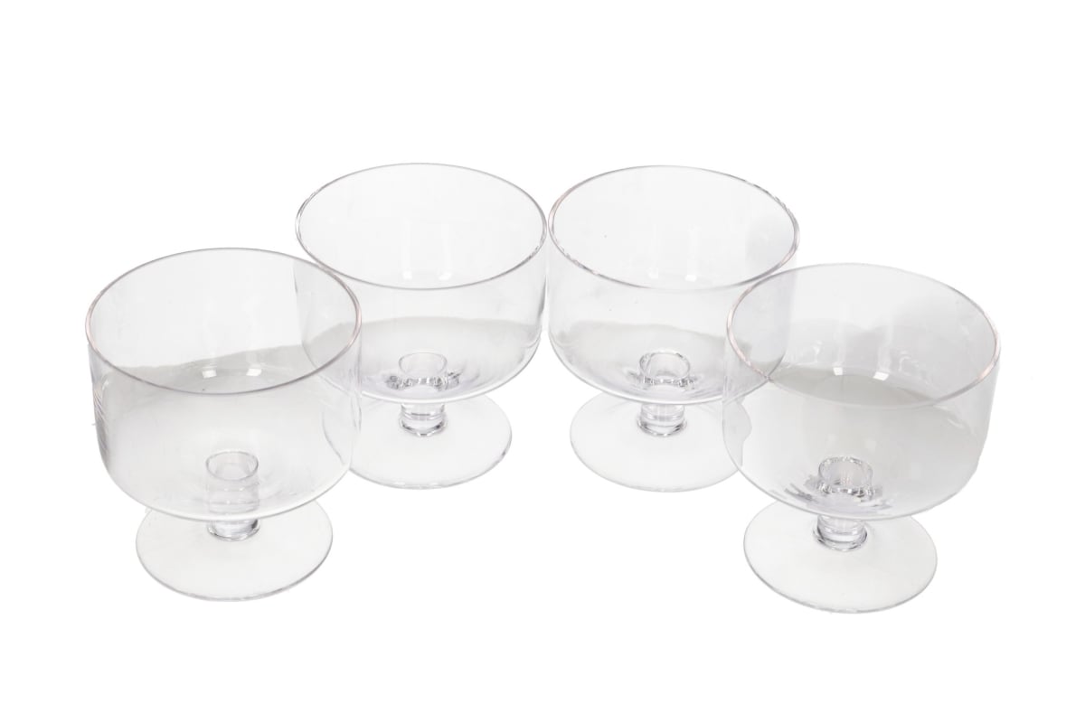 Dessert Glass Trifle Bowls 4pcs 10.5cm - default