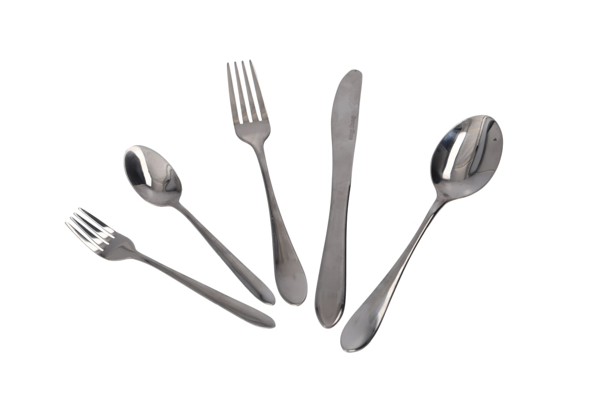 Silver Dinner Fork 6Pcs 20cm - default