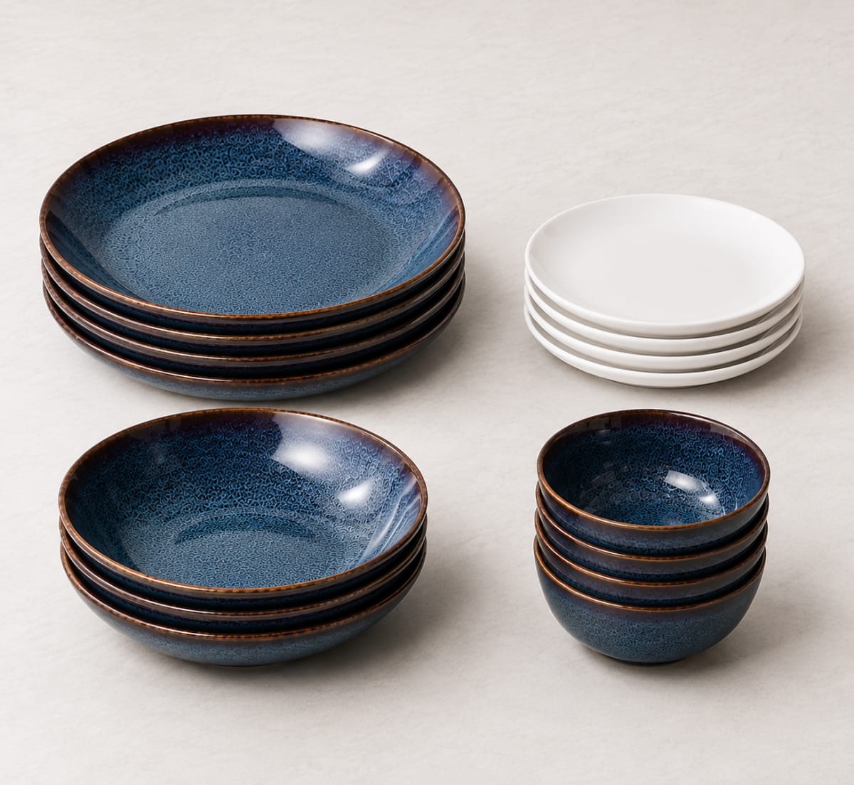 Reactive Glaze Dinnerware Set 16pcs - default
