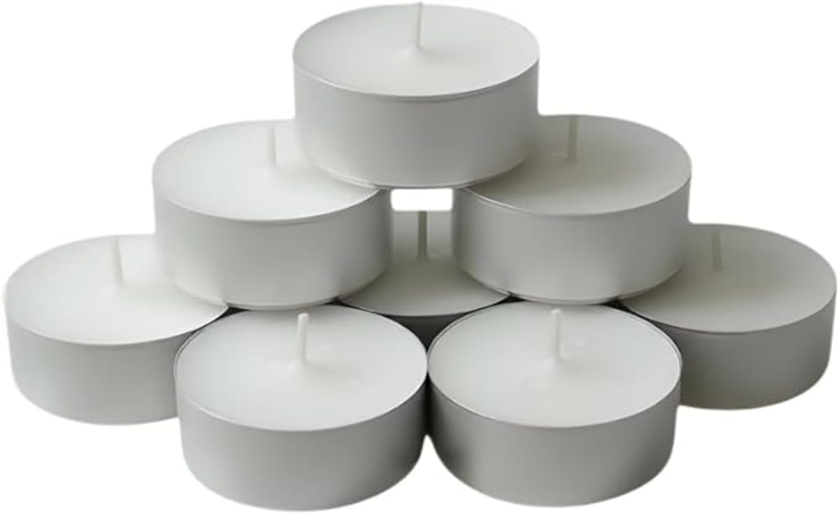 12-Piece Tea Light Candles 5.5cm - default