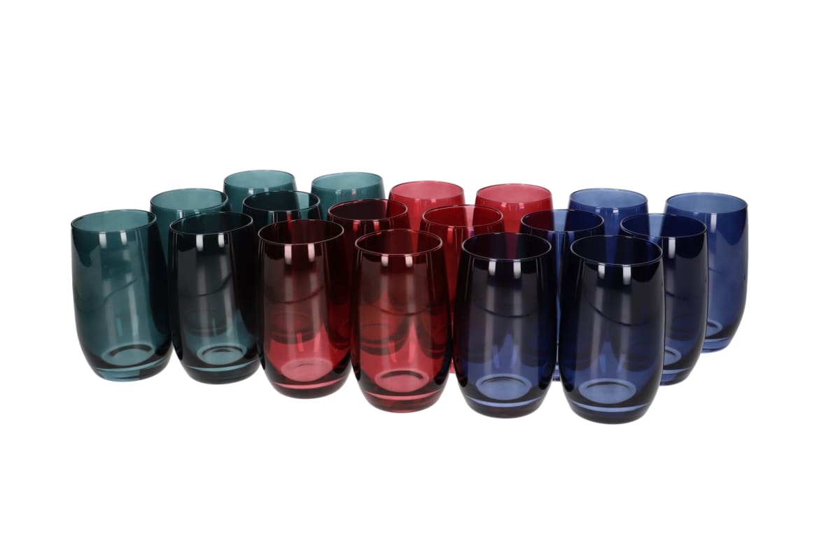  Crystal Whisky Glasses 6pcs 10.2cm - default