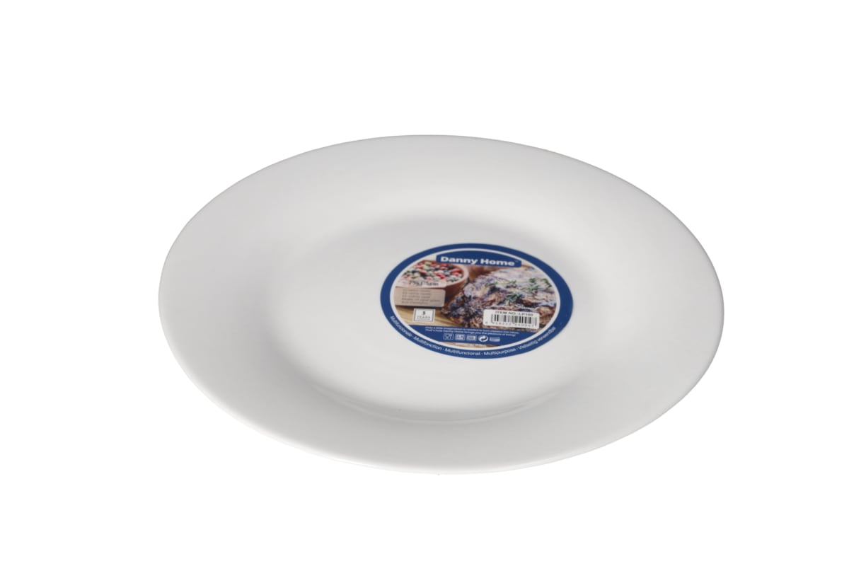 White Dinner Plate 25.7cm - default