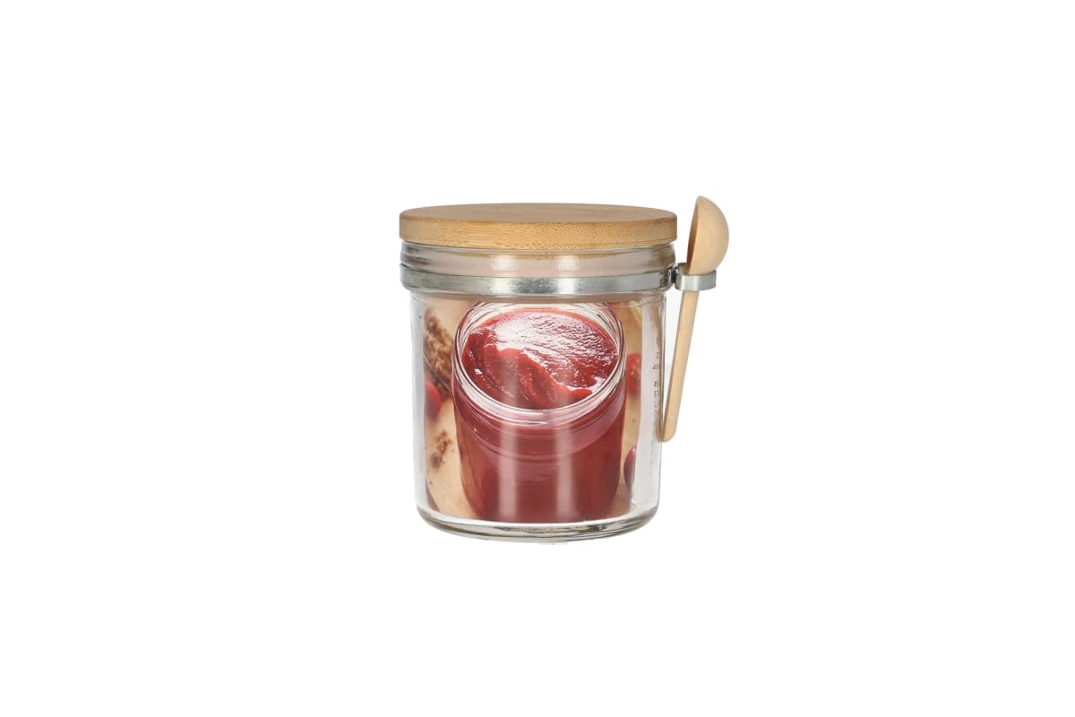 Sealed Glass Jar Clip Lid 300ml - default